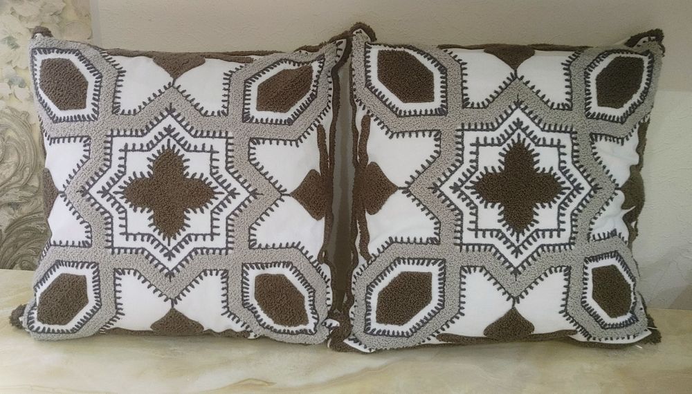 Декоративные подушки 45×45 см | Холлофайбер с прокладкой | Гипоаллерге