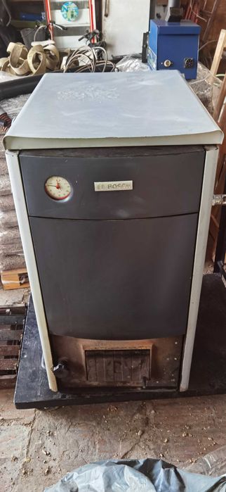 Пелетен котел Бош в комбинация с пелетна горелка IVG