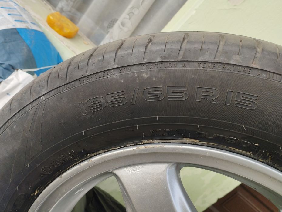 Джанти за Хонда с гуми