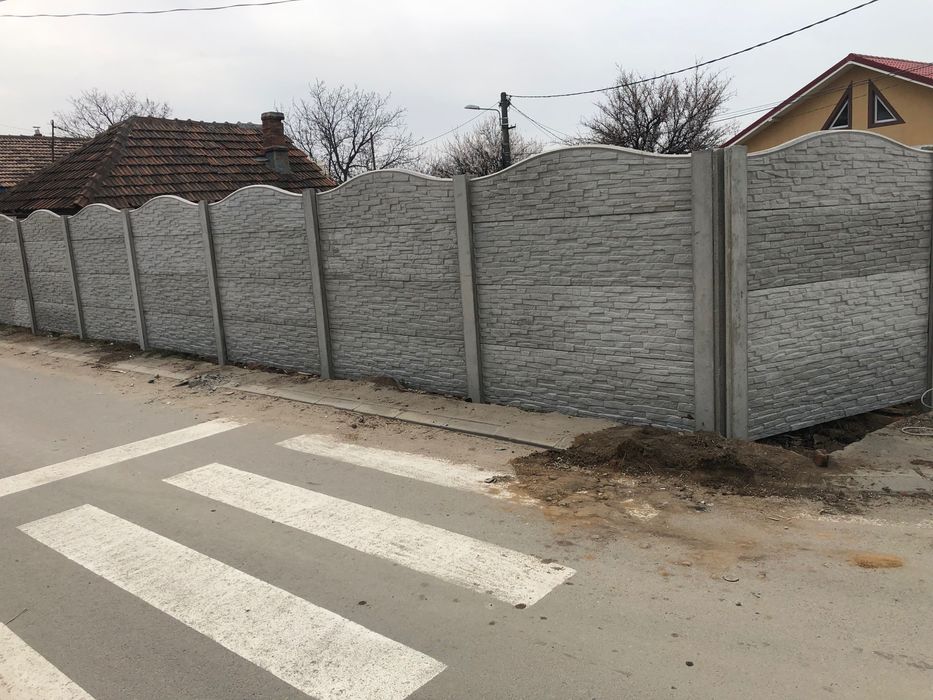 Gard beton mai multe detali (0756) 976 005