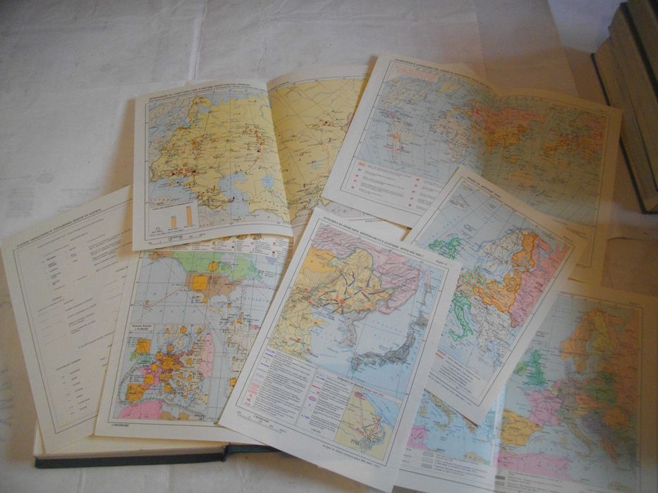 История на Втората световна война 1939-1945 в 12 тома Том 1-8 С КАРТИ