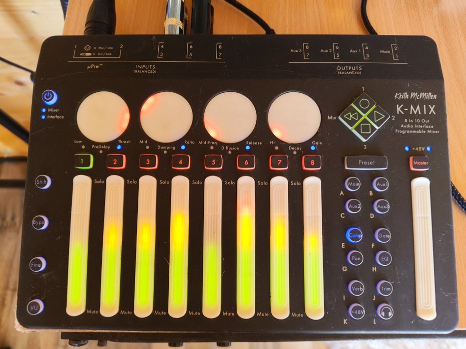 Keith McMillen K-Mix interfata audio si mixer digital
