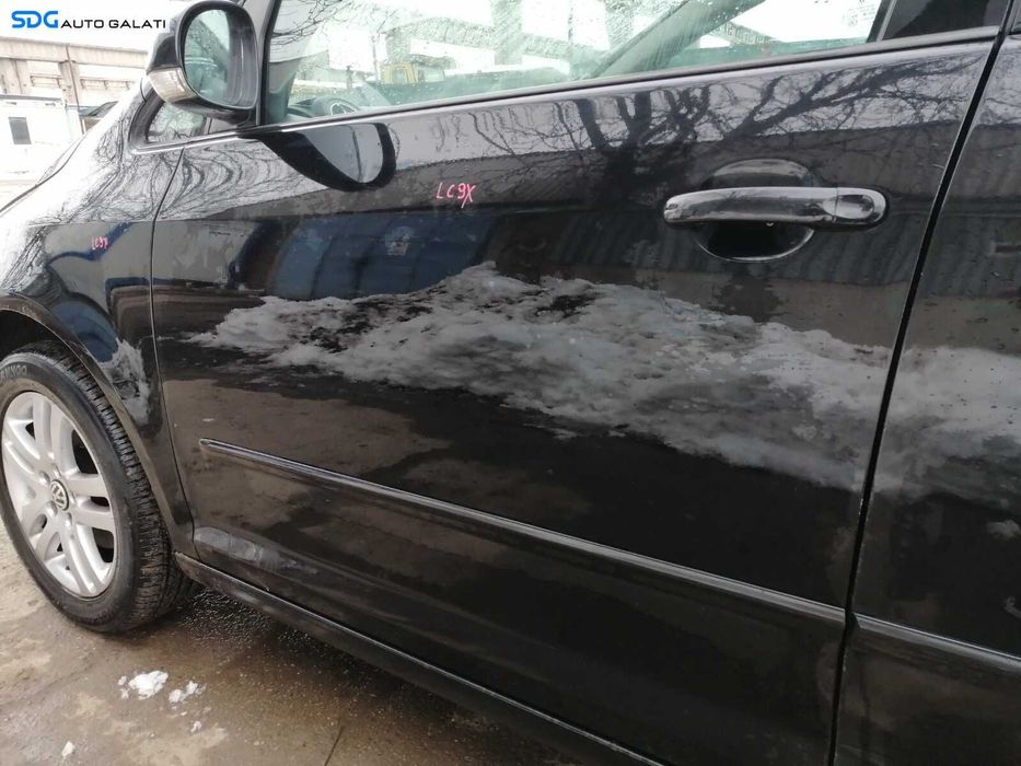 Bandou Ornament de pe Usa Portiera Stanga Fata Volkswagen Golf 6 Plus 2008 - 2014 Culoare LC9X