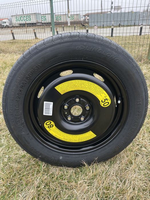 Rezerva slim originala Vw Tiguan Seat Ateca Skoda Kodiaq 145/85 R 18