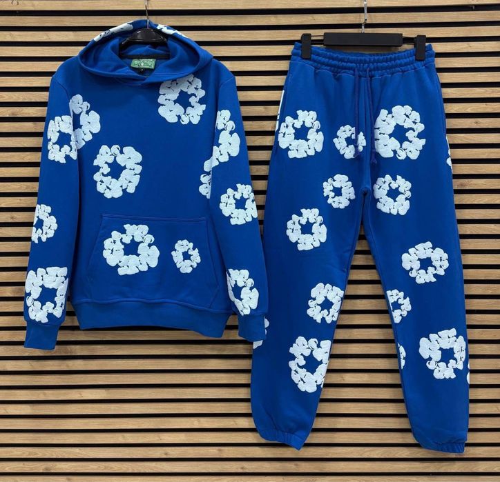 SALE ! Syna World Tracksuit / Denim Tears Мъжки Екипи Анцузи