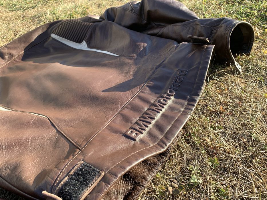 Geaca moto piele