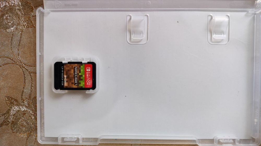 Minecraft игра для Nintendo switch картридж