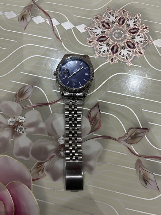 Часы Rolex blue синие