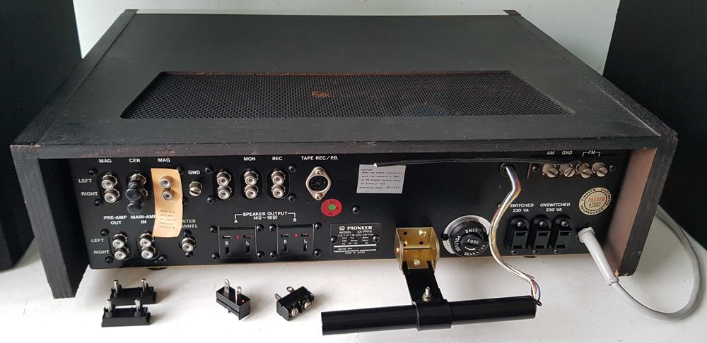 Pioneer SX-990 Stare de Colecție Receiver „Black Scale” Mufe Originale