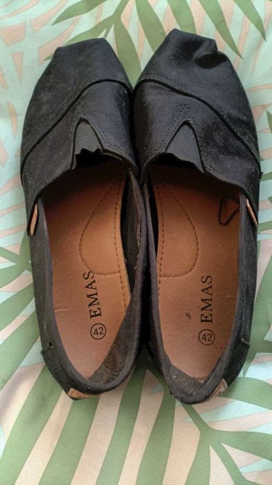 Два чифта унисекс еспадрили, 42 номер, 27 см. стелка