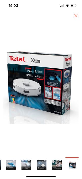Робот-пылесос Tefal