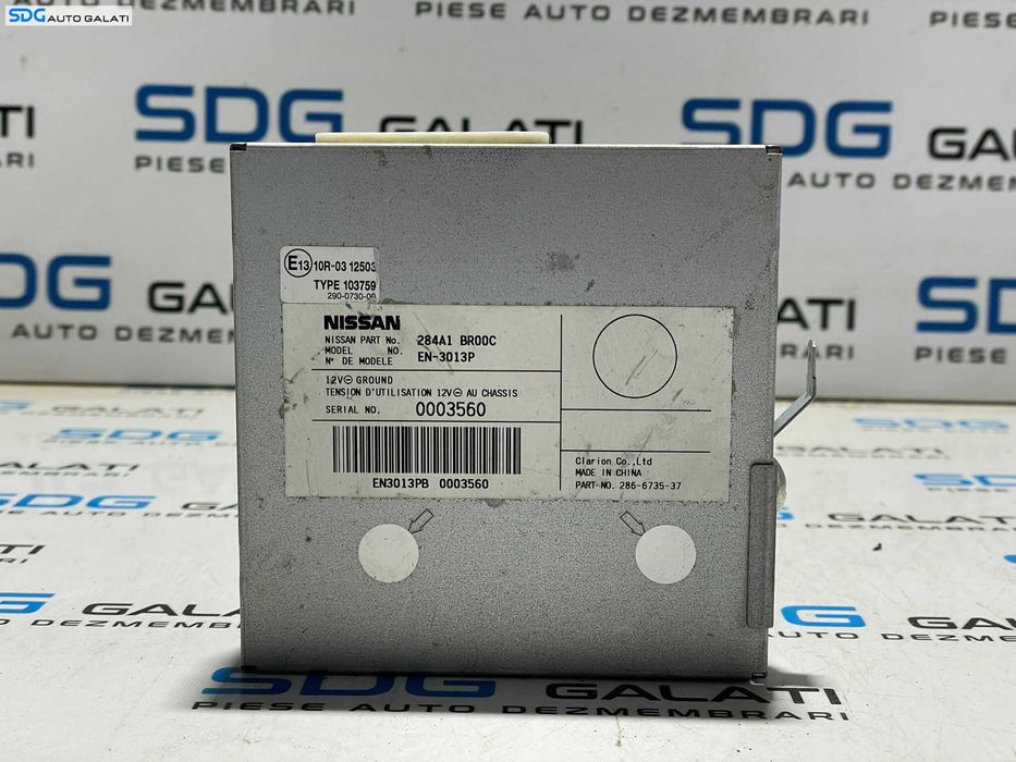 Modul Unitate Calculator Control Confort Camera Video Marsarier Nissan Qashqai J10 2007 - 2013 Cod 284A1-BR00C 284A1BR00C [L3199]