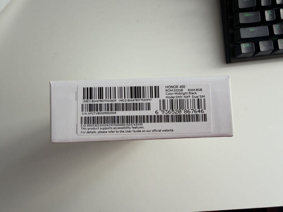 Telefon Honor 400, 512 GB, 8G RAM