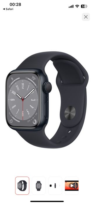 Смарт-часы Apple Watch, 9 серия, 45 мм