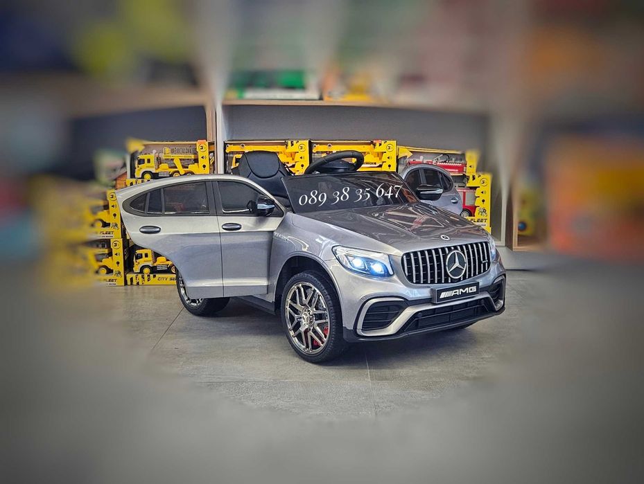 ТОП ЦЕНА!НОВО!Акумулаторна кола Mercedes GLC с 12Vбатерия,EVA гуми,USB