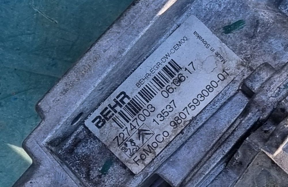 ЕГР/EGR клапан Форд, Пежо, Ситроен 2.0HDI Euro 6. Z2783004