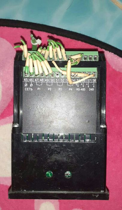 Терморегулятор для регулировки и упр.я