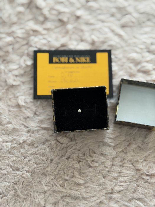 Златна обеца за нос, 0.16 гр., 14 карата