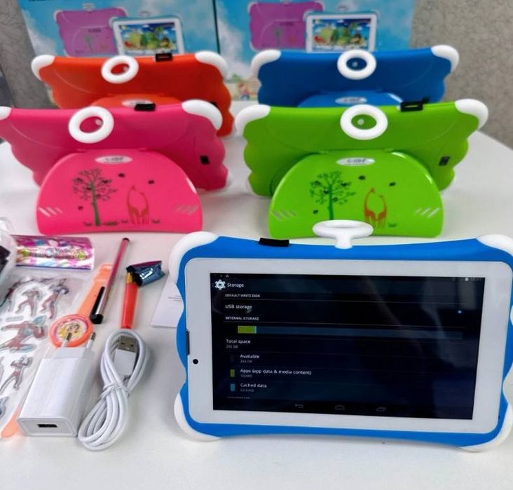 Bolalar plansheti G-SIDA versiya 256 GB, Wifi , SIM 2 , 5G