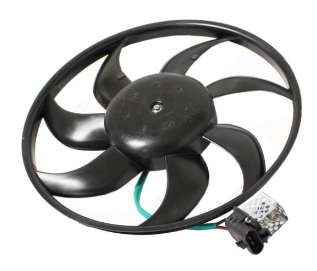 GMV ventilator radiator fara suport Opel Combo 2001-2011, Corsa C 2000-2006, Tigra 2004-2009, 1.7 DTI, 1.7 DI, 1.3 Cdti, 1.7 Cdti, Diam.: 390 mm, Putere (W): 210 W, mufa: 2 pini, OE 1341334, Th-Series