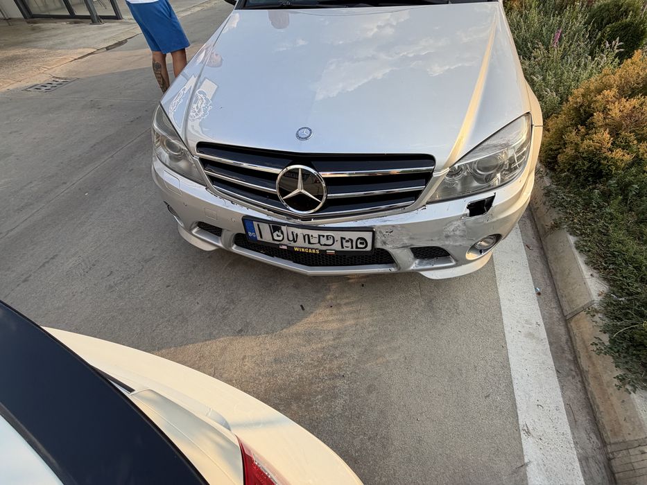 W204 предна броня c63amg