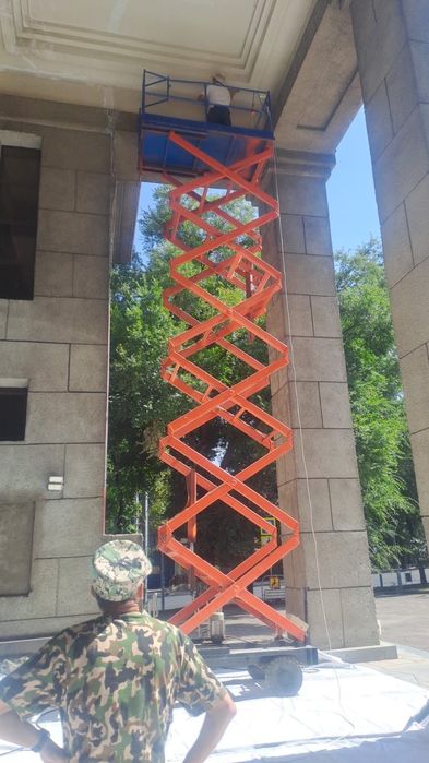 Подъемник ножничный