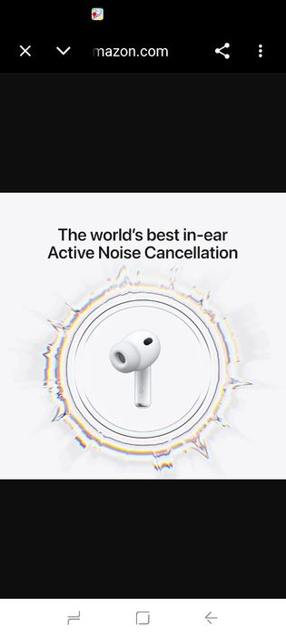 Безжични слушалки Apple AirPods Pro 3, активно шумопотискане, превод на живо, измерване