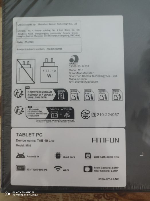 Продам планшет TAB 10