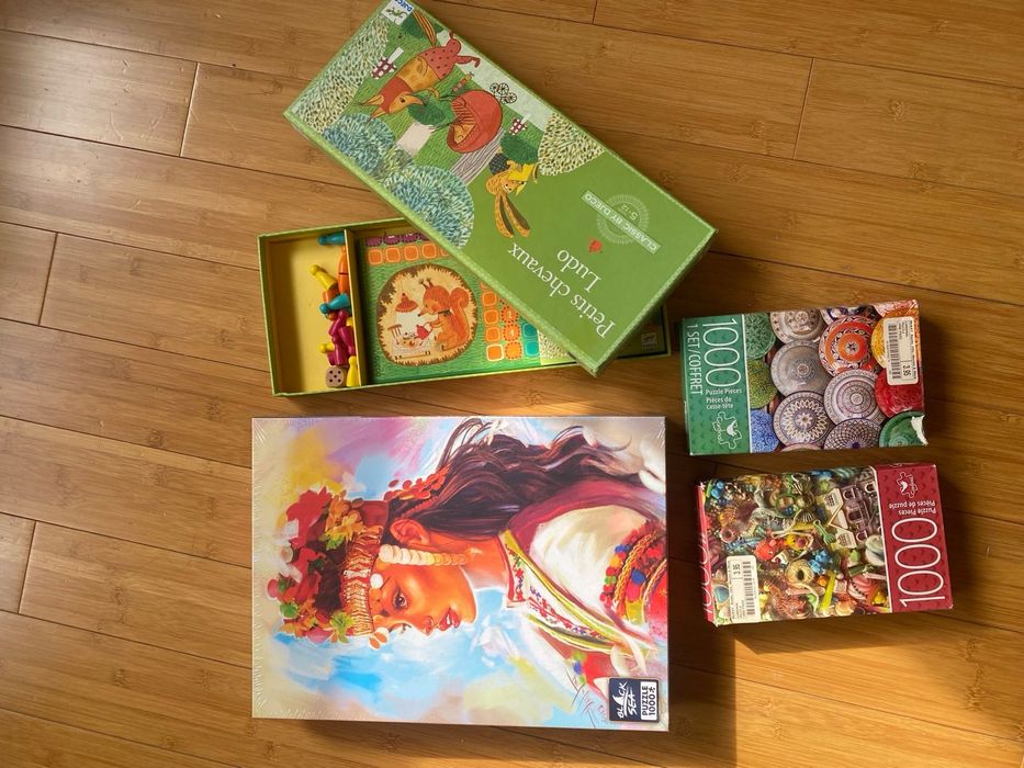 Пъзели и настолна игра