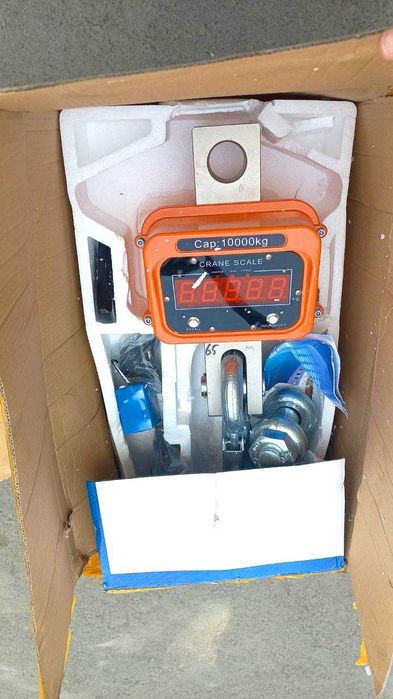 Весы крановые 10 тонн доставка по Узбекистану  tarozi sertifikat bilan