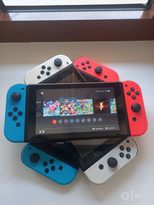 Чипованная Nintendo Switch rev2!