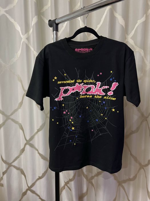 Sp5der тениска черна