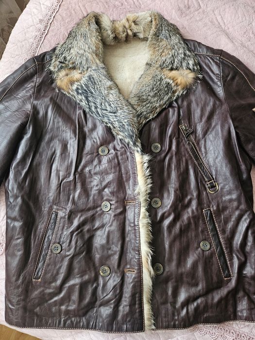 Мужская турецкая дублёнка