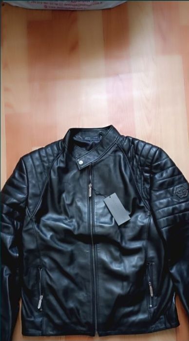PHILIPP PLEIN-Мъжки Кожени Якета.