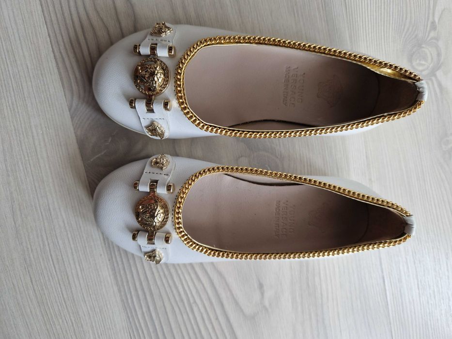 Balerini Versace Young piele naturala Italia noi