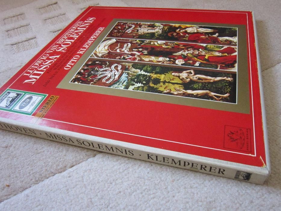 vinil rar Beethoven  Missa Solemnis  Otto Klemperer impecabil