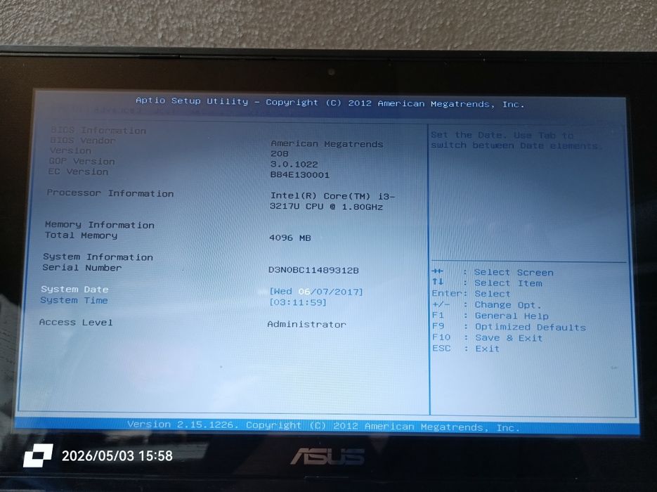 Asus vivobook x202 ,touchscreen