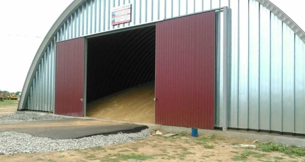 Строим бескаркасные ангары