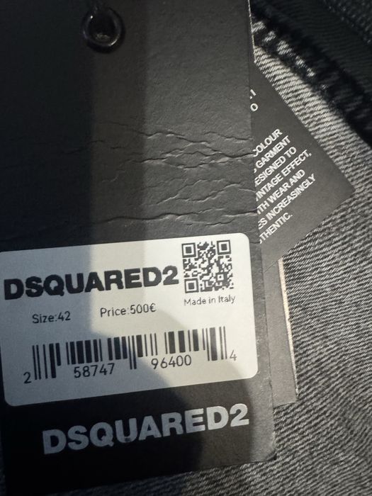 Намаление:Dsquared2-Оригинални чисто нови дамски къси дънки M размер