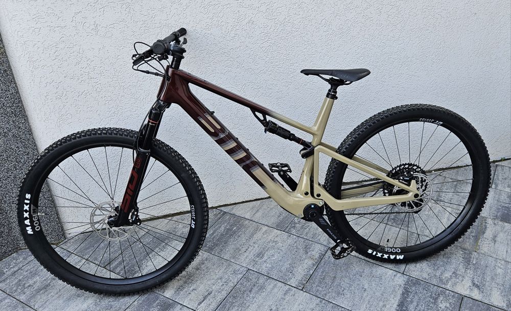 Bicicleta electrica BMC Fourstroke AMP LT full suspension full carbon motor TQ SL  GX Sram RockShox Sid
