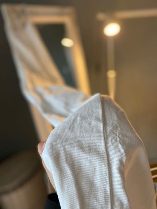 Дънкова рокля с гол гръб ZARA