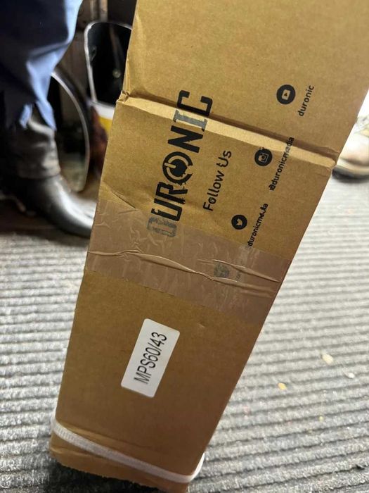 Duronic Вертикална Стойка за 2 мониторa двойна 1000мм (комплект)