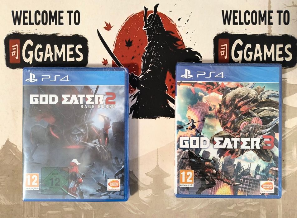 God Eater 2 Rage Brust, God Eater 3 PS4