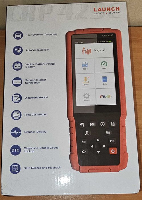 Автономна диагностика за автомобил Launch CRP-429