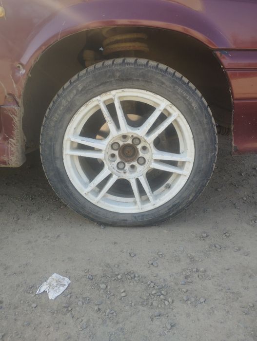 Продам титанки с резиной р15 обмен нар14