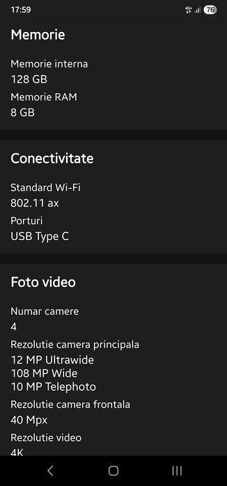 Vind s22ultra,8Ram,128Gr