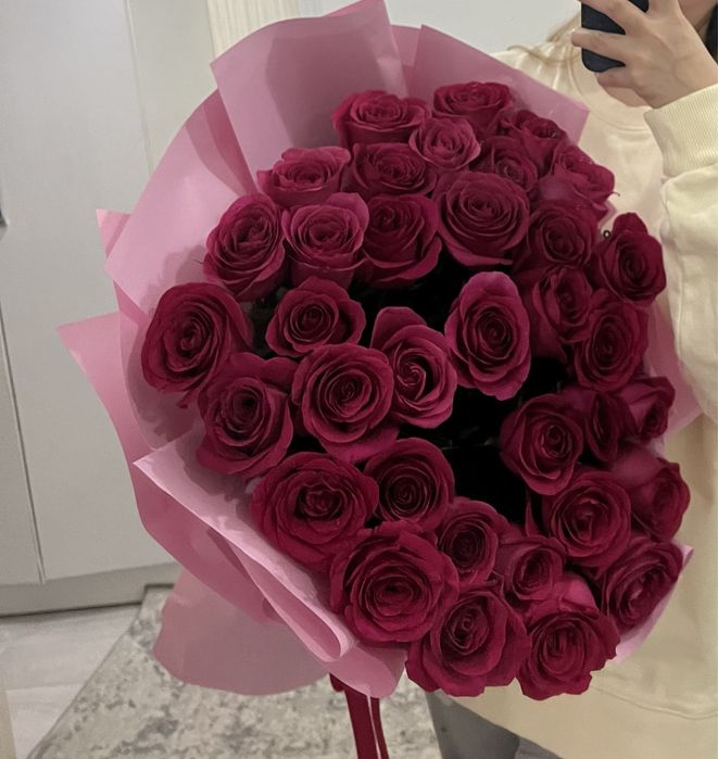 голандские розы цветы