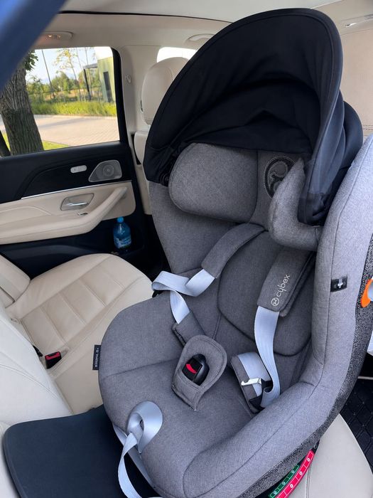 Стол за кола Cybex Sirona Zi i-Size Plus + сенник – Soho Grey | 45–105 см