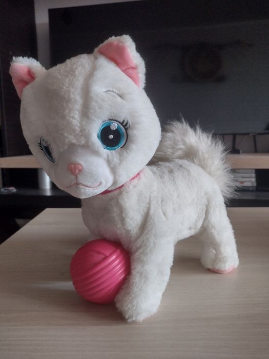 Pisică interactivă Bianca, stare ca nou