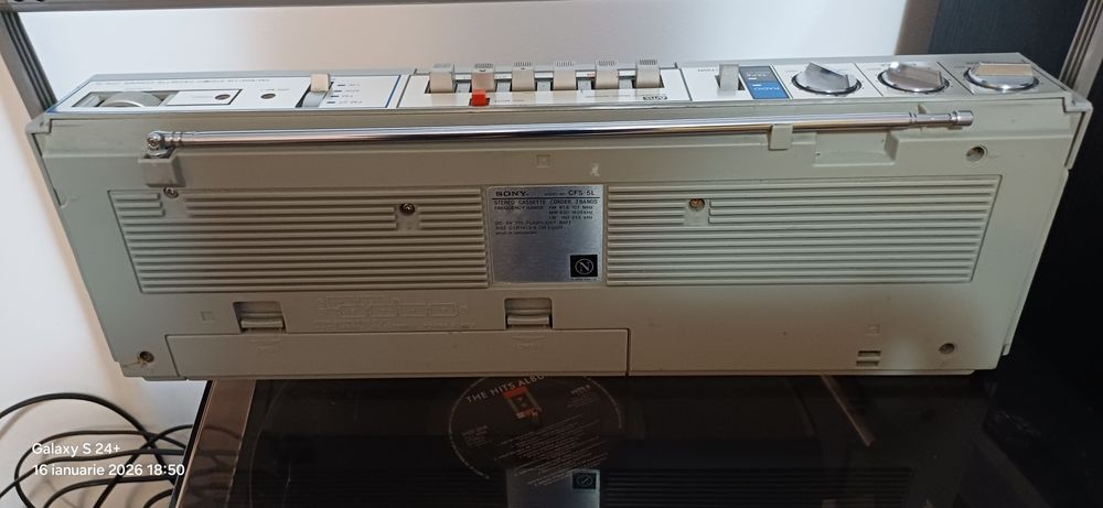 Radiocasetofon boombox Sony CFS-5L